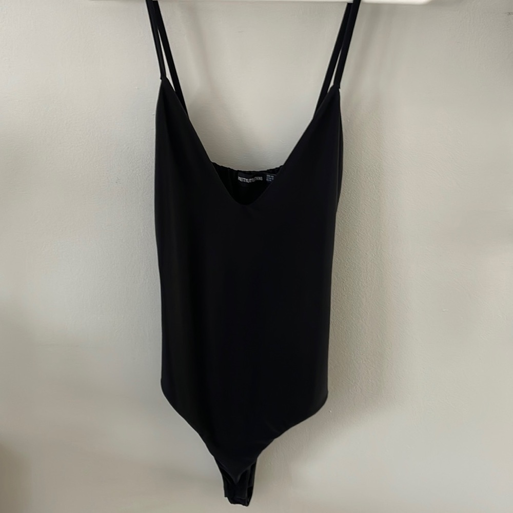 Slinky Black Bodysuit